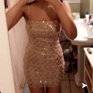 Sequin Mini Dress